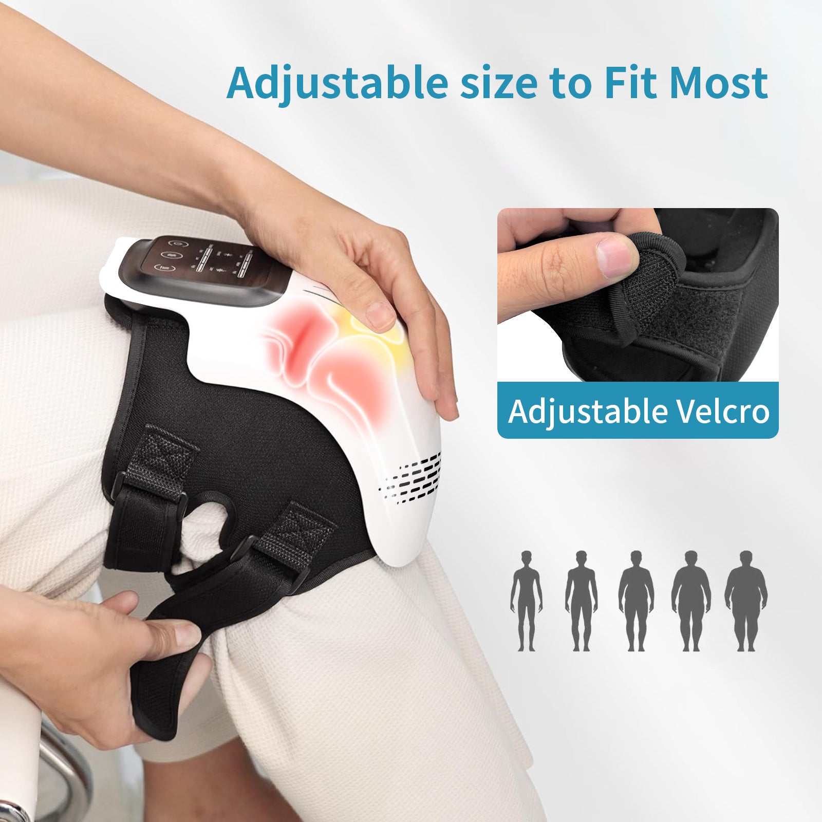 Smart electric knee massager