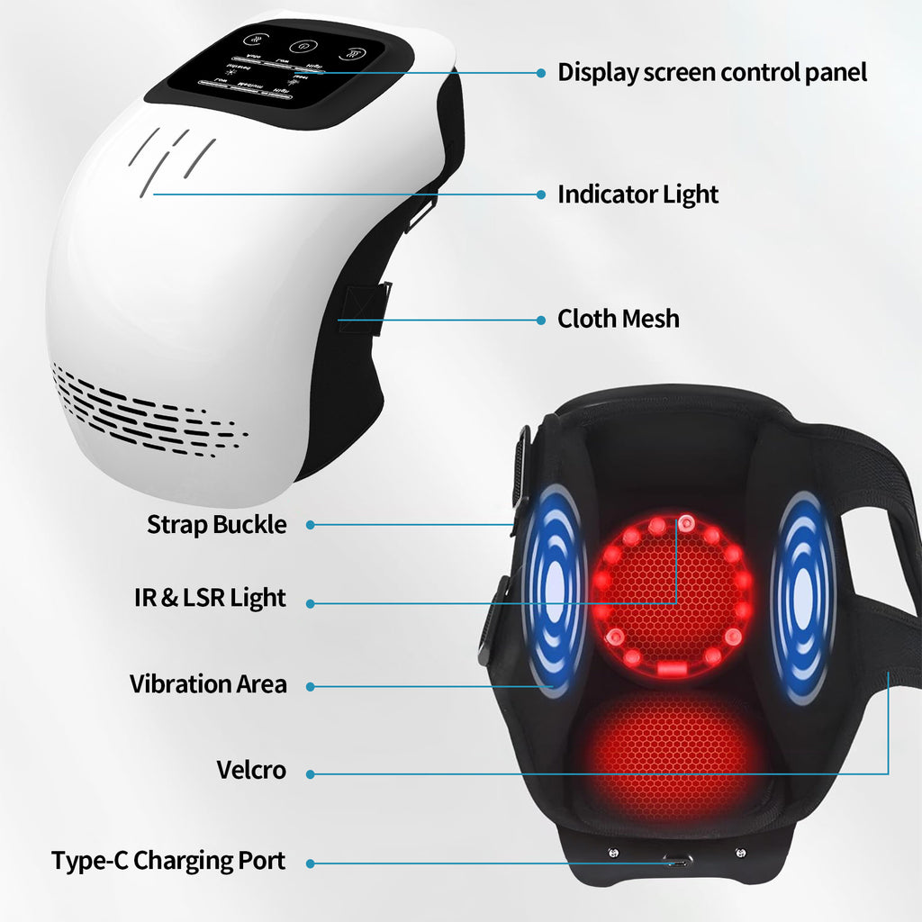 Smart electric knee massager